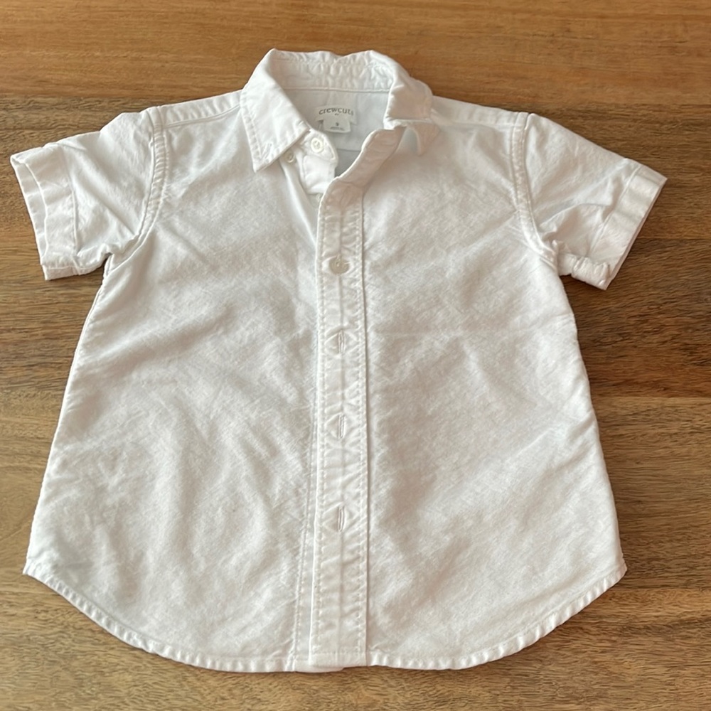 Crewcuts toddler button down polo